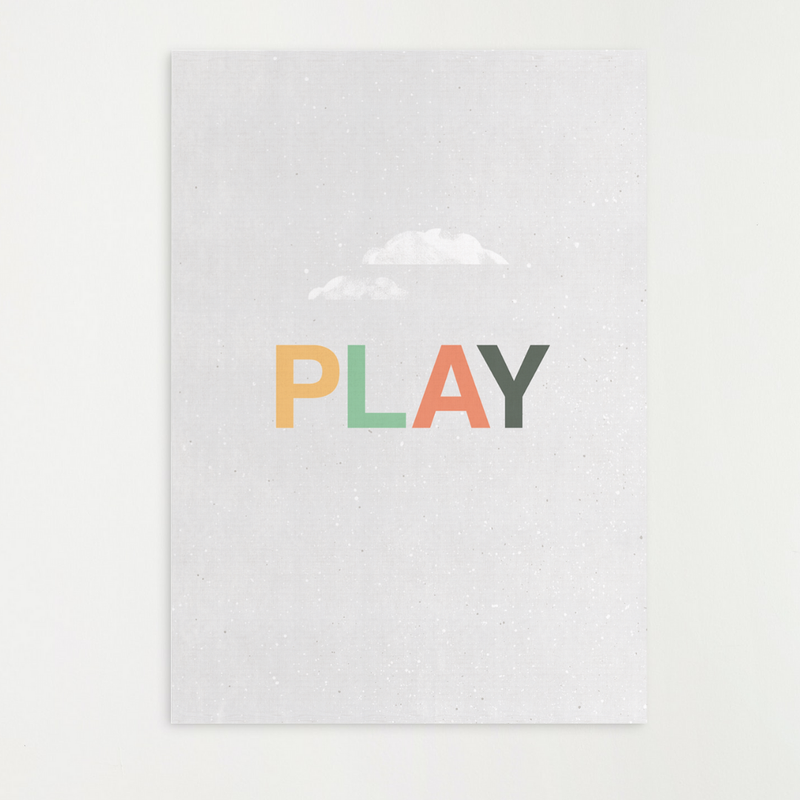 Poster play colors - park collection