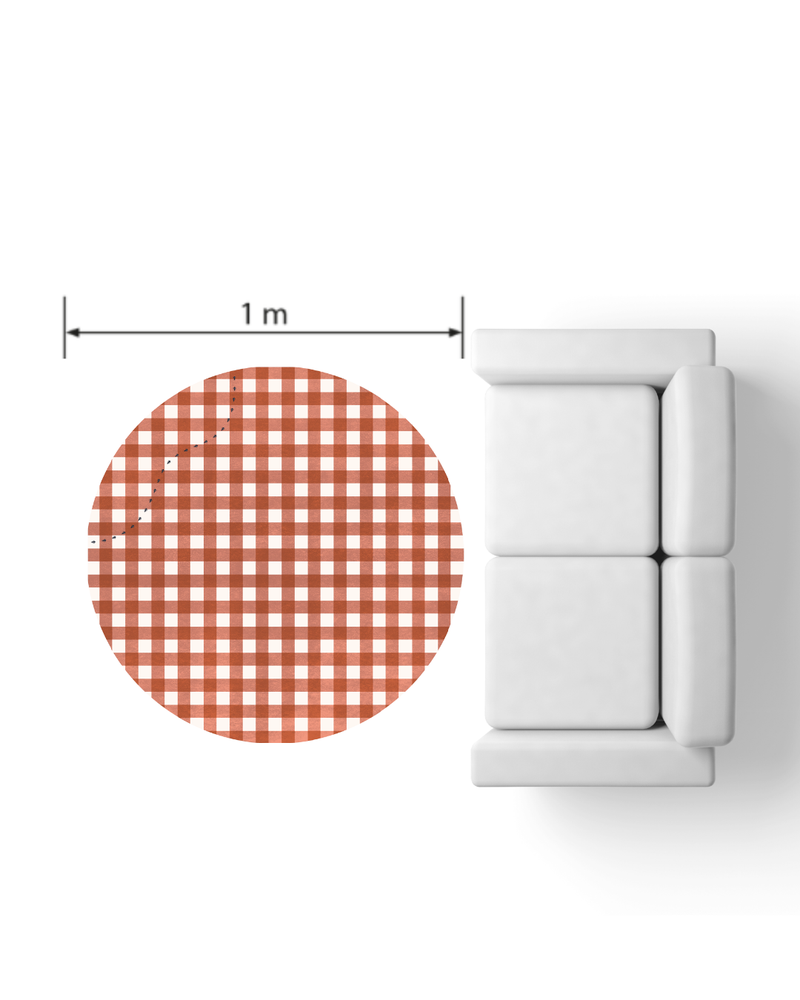 Playmat picnic redondo com formiguinhas (3 cores)