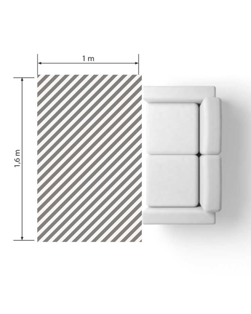 Papel de parede xadrez desigual mini - 100% celulose - The Kid's List