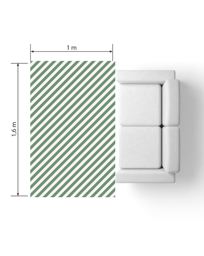 Playmat linhas de ladinho (8 cores)