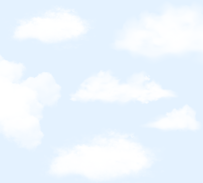 Painel de parede nuvens - 100% celulose