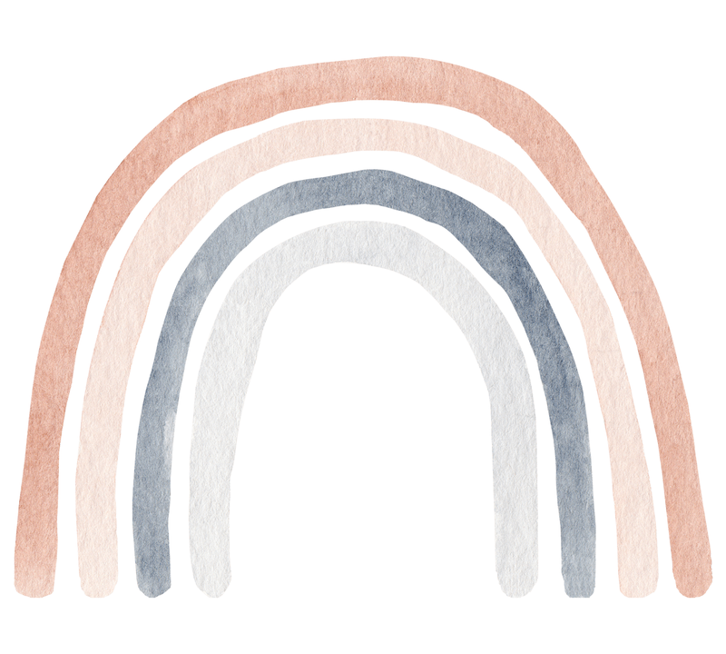 Painel de parede arco-íris giz de cera - 100% celulose