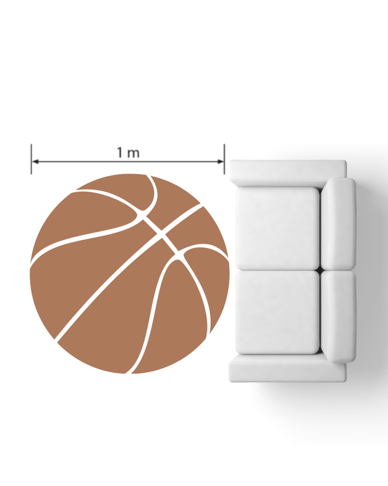 Playmat bola de basquete (5 cores)