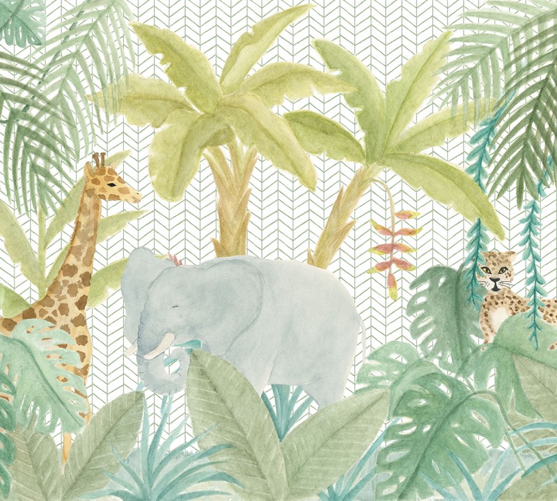 Painel savana tropical t.design 