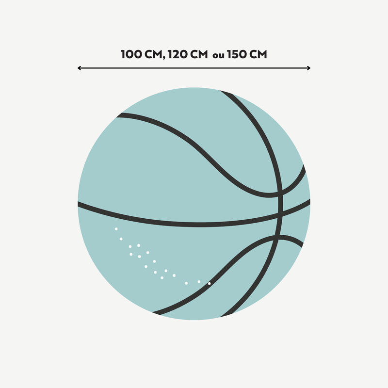 Playmat basquete vintage (3 cores)