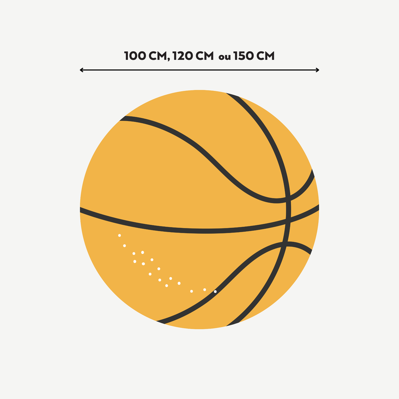Playmat basquete vintage (3 cores)