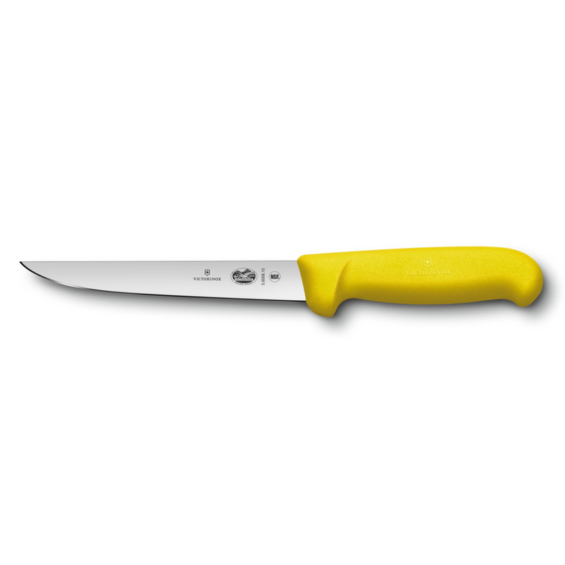 Faca Victorinox p/ desossa mod.5.6008.15   cabo amarelo 