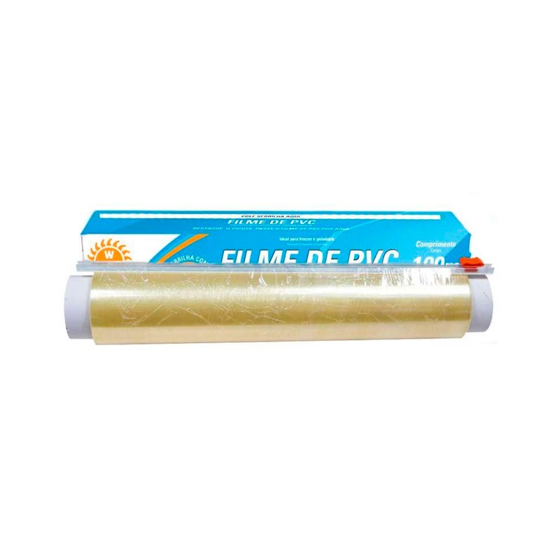 Resinite de pvc 28 cm x 100 m homeparck rolito (cx. c/ 25)