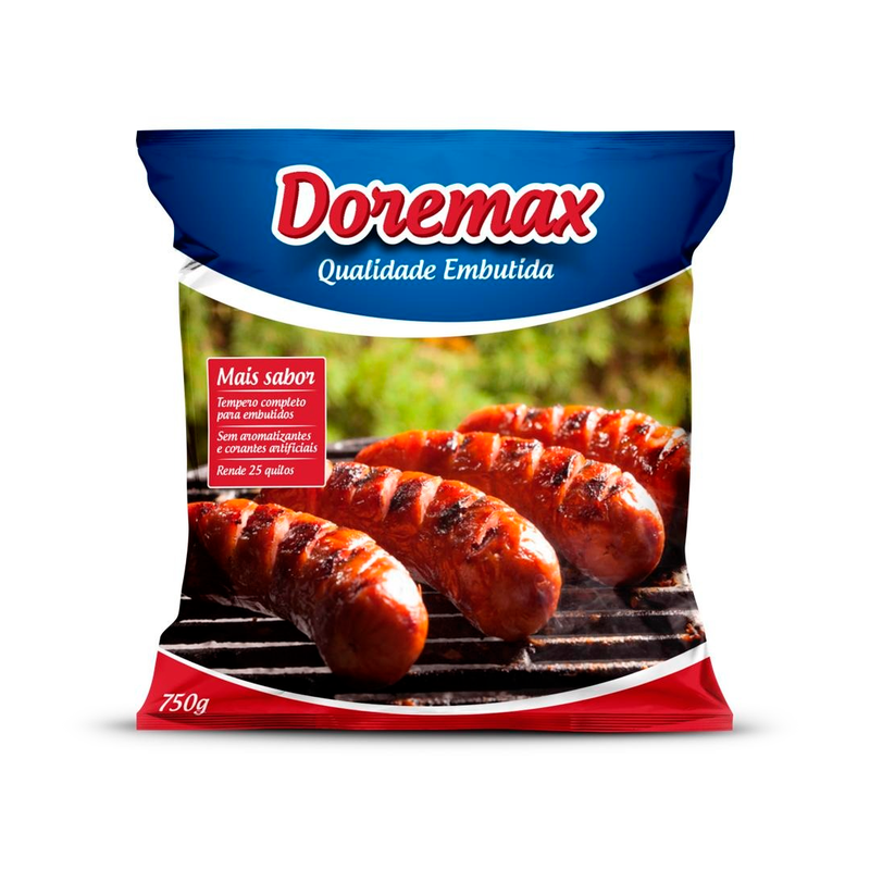 Doremax linguiça toscana sem corante 750 GRS