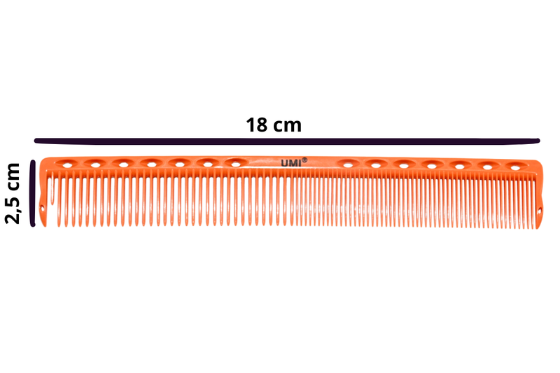 Pente Profissional UMI PEI 18cm Alta Resistência