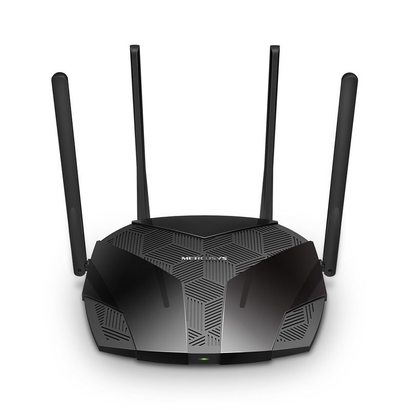 Roteador Wireless Mercusys MR80X, AX3000 Preset Dual Band WiFi 6 Gigabit 4 Antenas