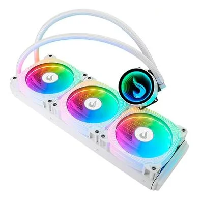 Water Cooler Rise Mode Aura Frost Pro ARGB, 360mm, Branco RM-WCF-07-ARGB