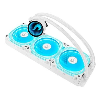 Water Cooler Rise Mode Aura Frost Pro ARGB, 360mm, Branco RM-WCF-07-ARGB