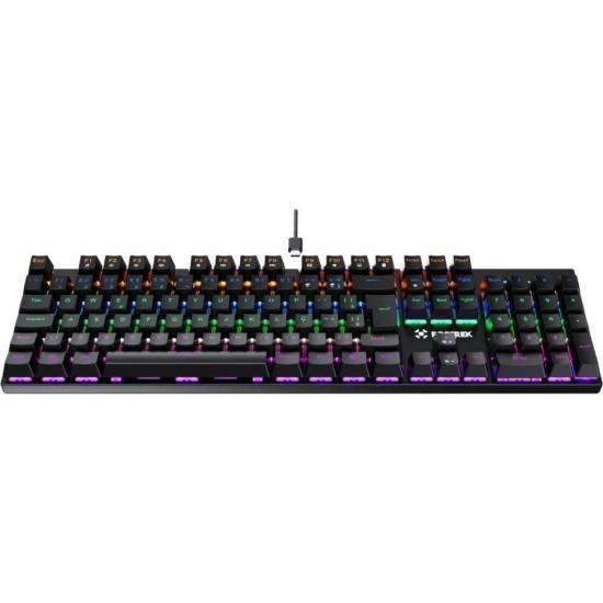 Teclado Fortrek Gamer Mecânico Gravity 100 Fullsized Switch Outemu Red