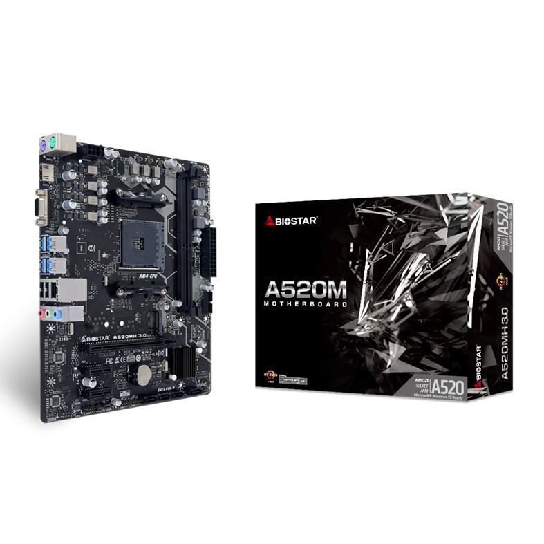 Placa Mãe Biostar A520MH DDR4 M.2. AM4