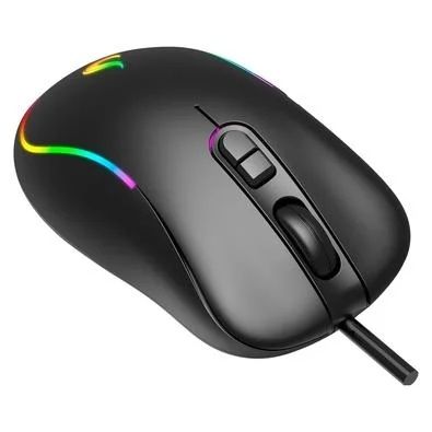 Mouse Gamer Rise Mode G2 Black RGB, 6400DPI, 7 Botões - RM-MG-02-FB
