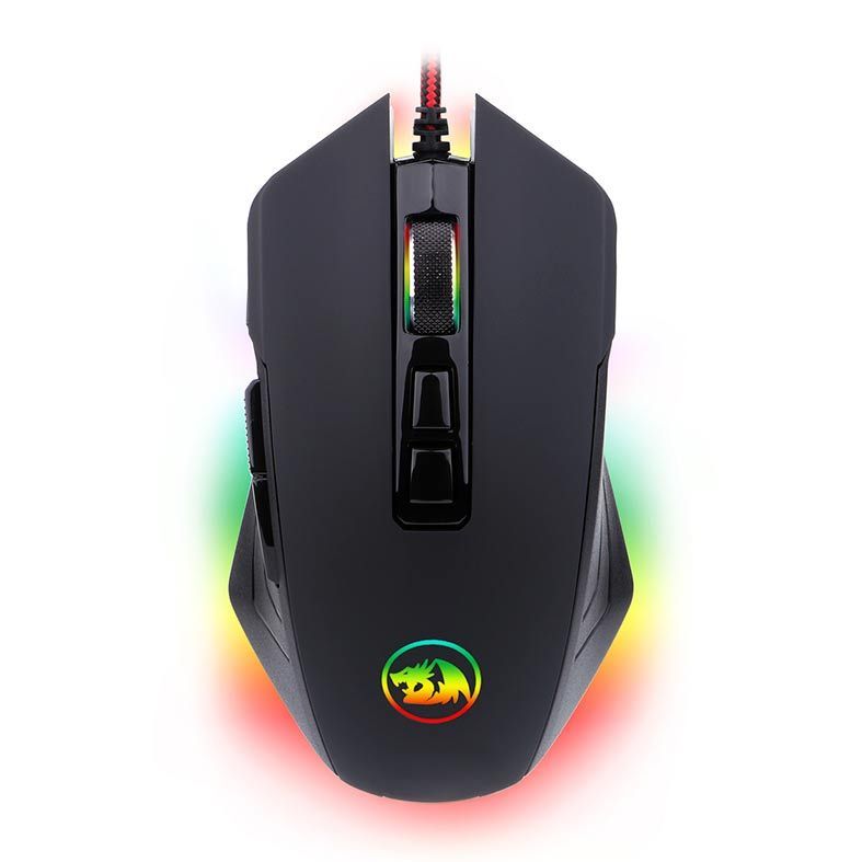 Mouse Redragon Dagger 2, RGB, 10000 DPI, 7 Botões, Preto - M715RGB