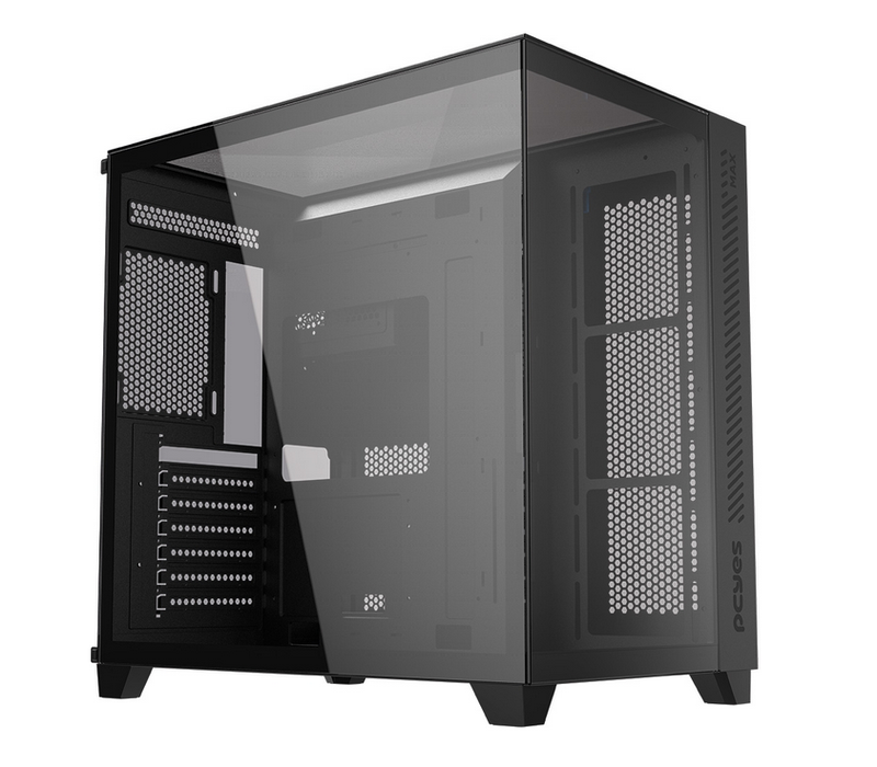 Gabinete PCYES Gamer Forcefield Max Black Vulcan - GFFMAXBV