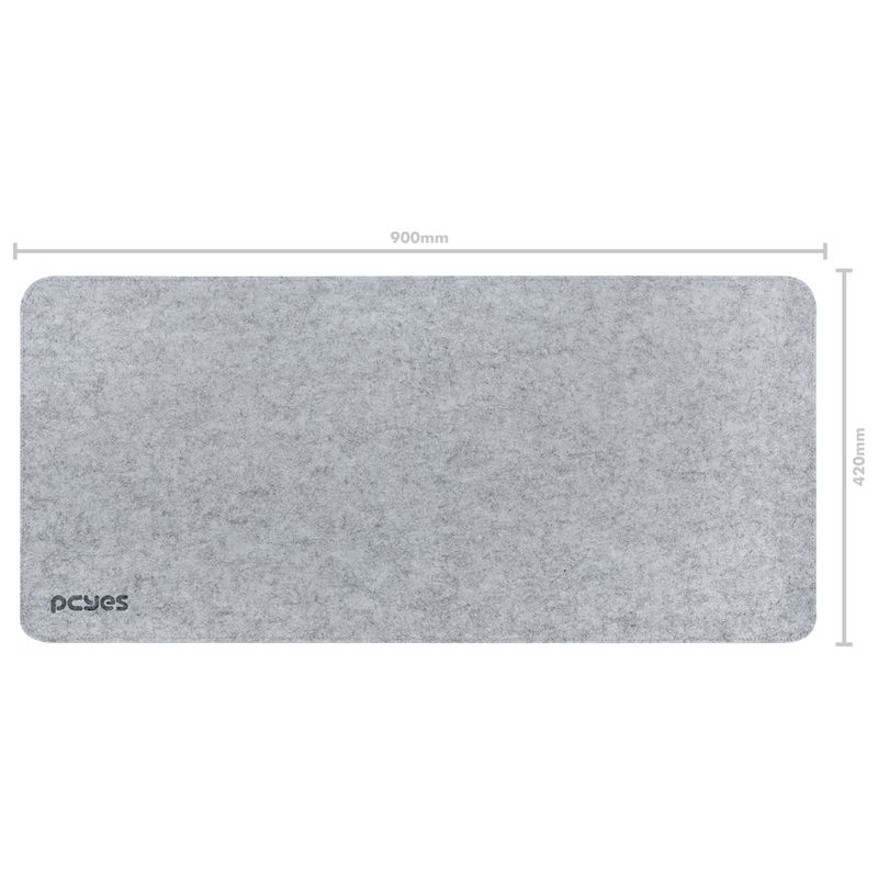 Mouse Pad PCYES Desk Mat Exclusive Pro Gray 900X420mm - PMPEXPPG
