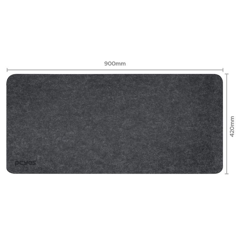Mouse Pad PCYES Desk Mat Exclusive Pro Dark Gray 900X420mm - PMPEXPDG