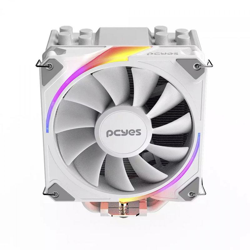 Cooler Para Processador PCYES Frost Pulse ARGB White Ghost, TDP 180W, PEFPARGBWG