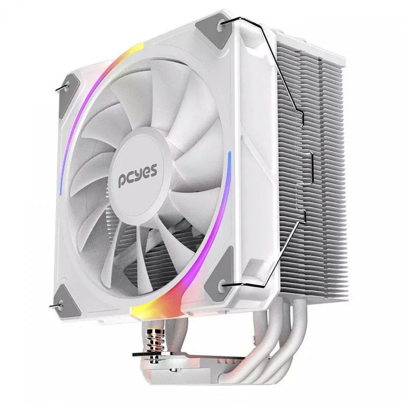 Cooler Para Processador PCYES Frost Pulse ARGB White Ghost, TDP 180W, PEFPARGBWG