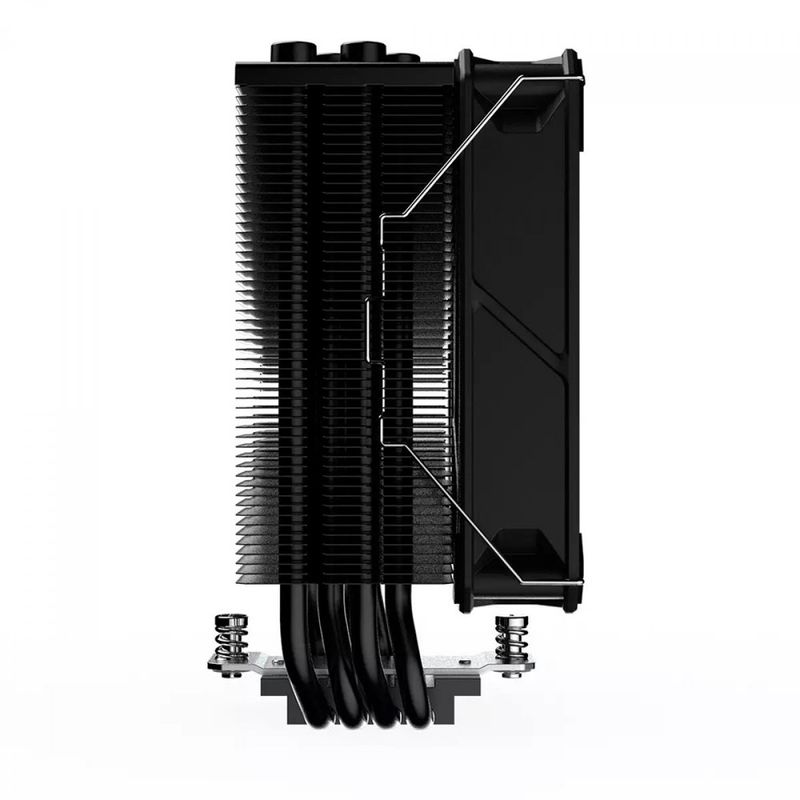 Cooler Para Processador PCYES Frost Pulse ARGB Black Vulcan, TDP 180W, PEFPARGBBV