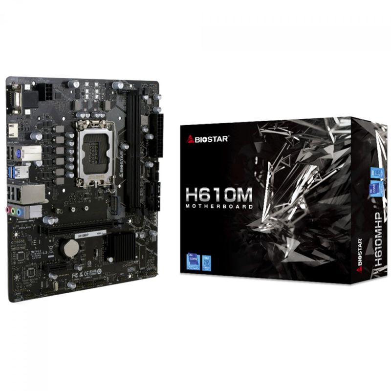 Placa Mãe Biostar H610MHP M.2 DDR4 LGA 1700