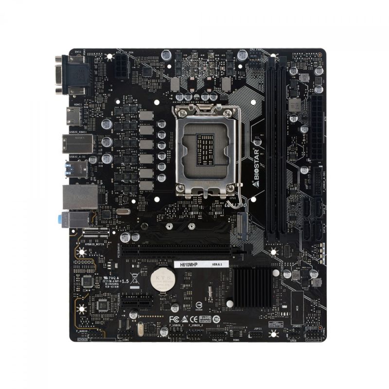 Placa Mãe Biostar H610MHP M.2 DDR4 LGA 1700