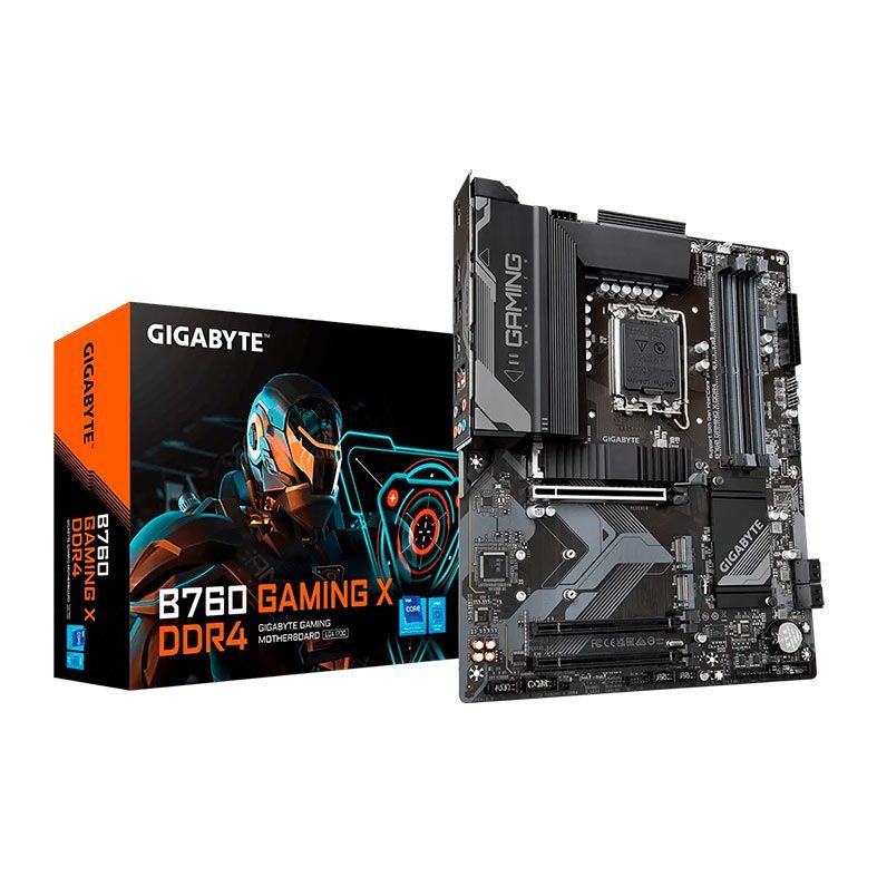 Placa Mãe Gigabyte B760 GAMING X DDR4 LGA 1700