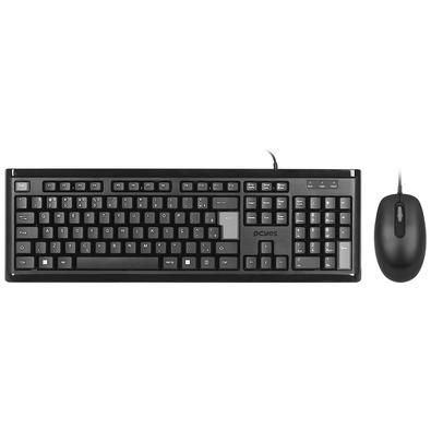 Teclado e Mouse PCYES Classic USB - KCBK