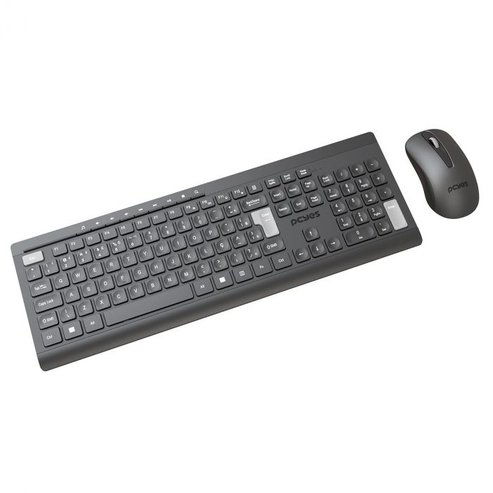 Teclado e Mouse PCYES Classic USB - KCBK