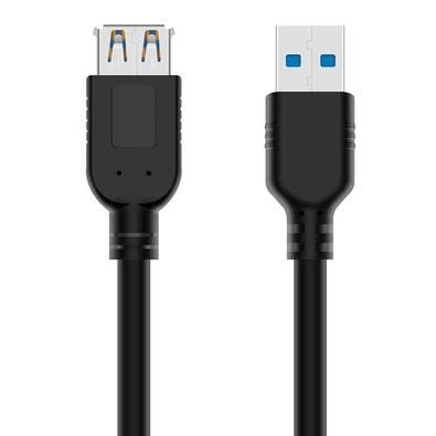 Cabo Extensor USB 3.0 Macho para USB 3.0 Fêmea 3m