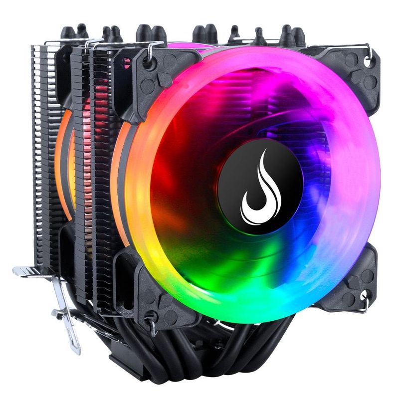 Cooler Processador Rise Mode G800 ARGB, AMD/Intel, Preto - RM-ACG8-ARGB-B