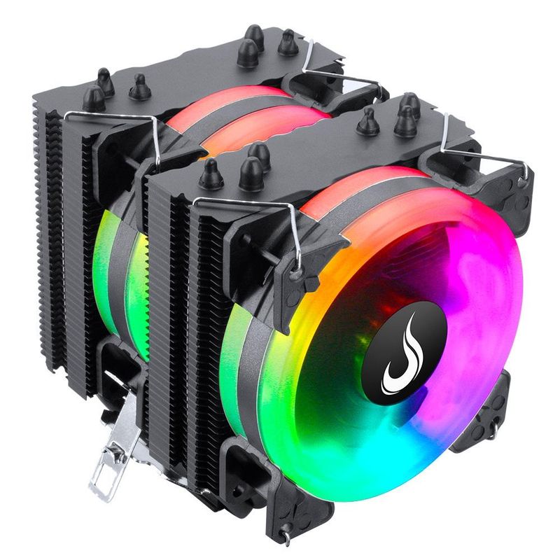 Cooler Processador Rise Mode G800 ARGB, AMD/Intel, Preto - RM-ACG8-ARGB-B
