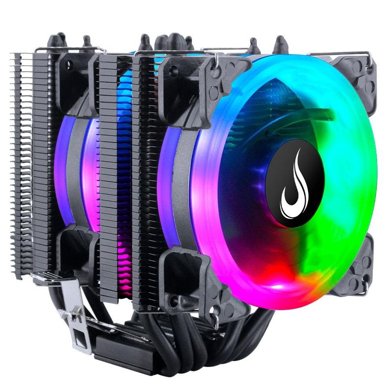 Cooler Processador Rise Mode G800 ARGB, AMD/Intel, Preto - RM-ACG8-ARGB-B