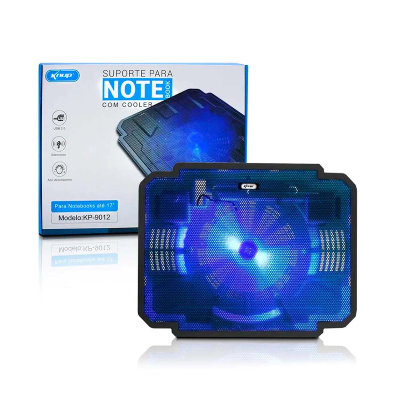 Suporte para Notebook Knup KP-9012 1 FAN até 15.6
