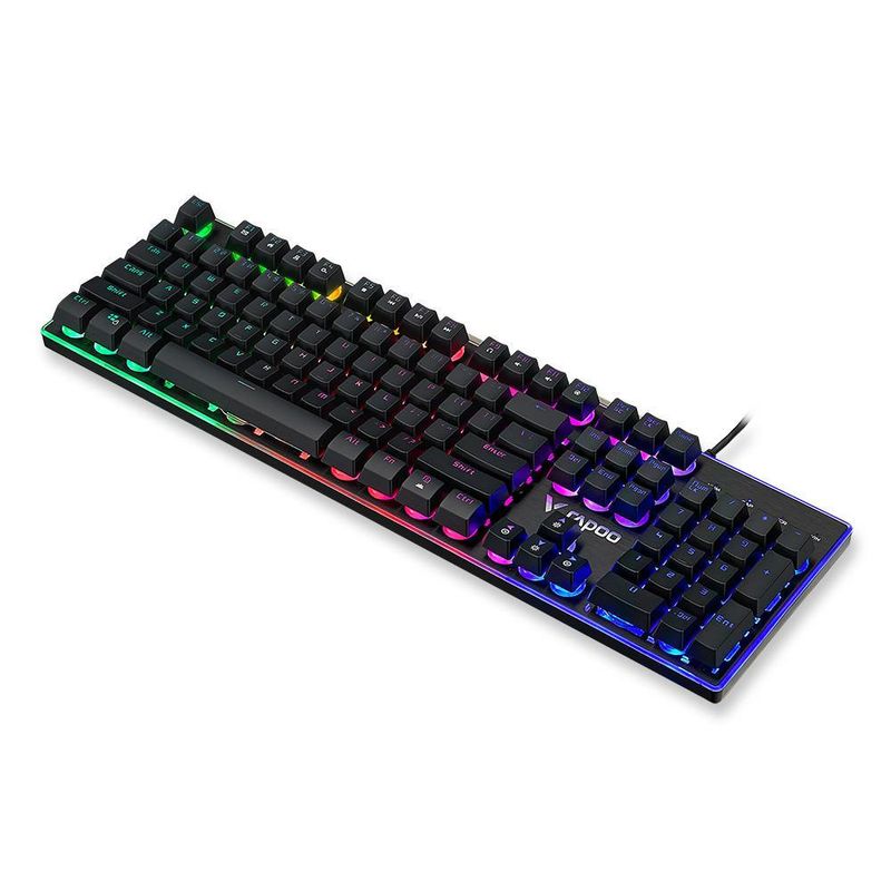 Teclado Gamer Rapoo V52 Retroiluminado RA029 Preto
