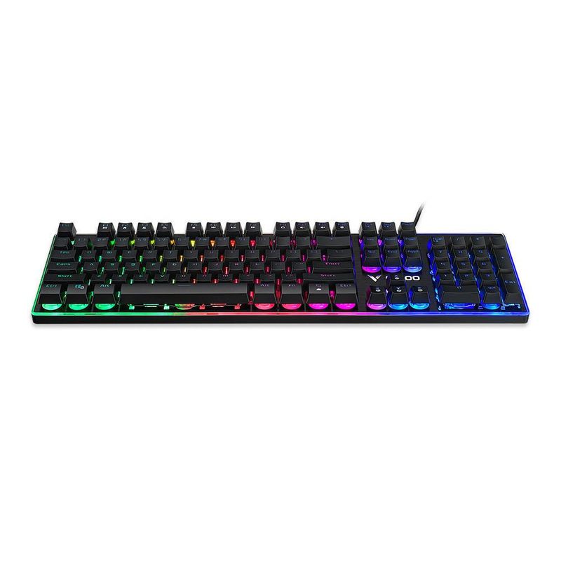 Teclado Gamer Rapoo V52 Retroiluminado RA029 Preto
