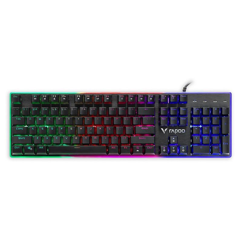 Teclado Gamer Rapoo V52 Retroiluminado RA029 Preto