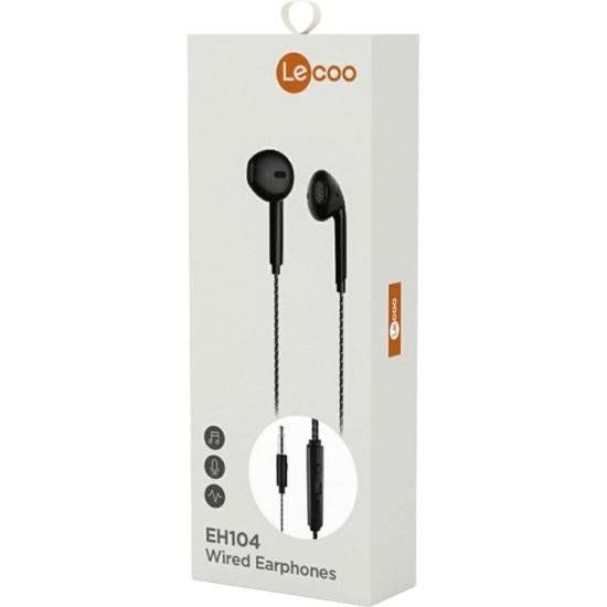 Fone de Ouvido Lecoo EH104 Preto