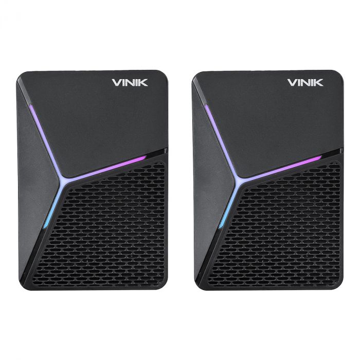 Caixa de Som Gamer Vinik Star 6W 2.0 LED Rainbow - VSPKG6WST