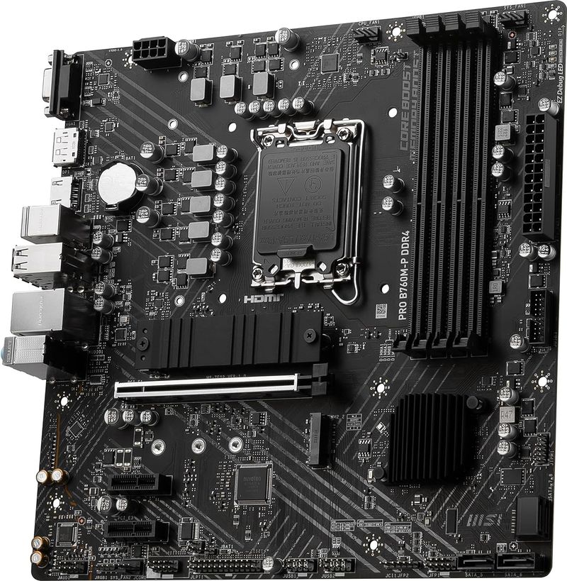 Placa Mãe MSI PRO B760M-P DDR4 LGA 1700