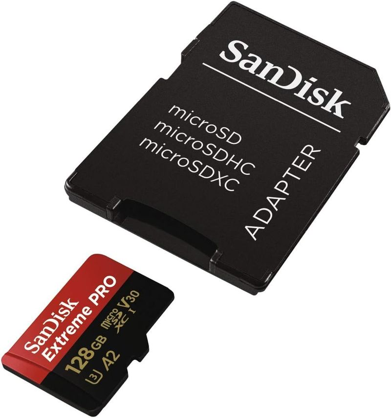 Cartão Memória Sandisk Extreme Pro Micro SD 128GB
