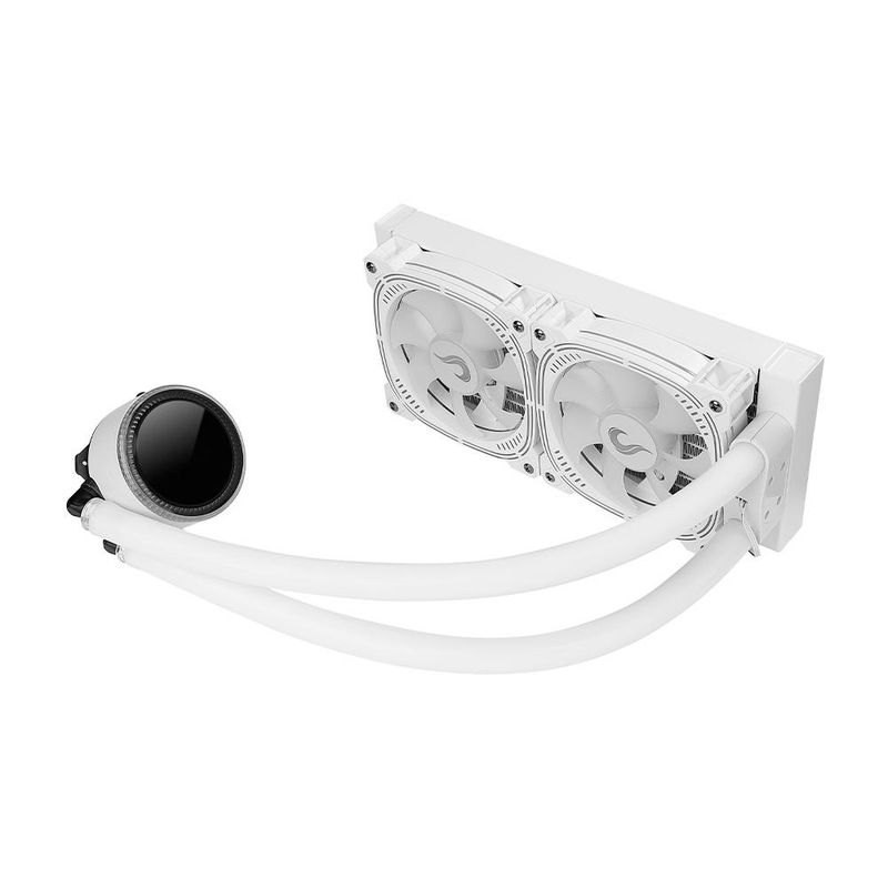 Water Cooler Gamer Rise Mode Aura Ice, ARGB, 240mm, RM-WAI-02-ARGB Branco