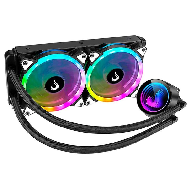 Water Cooler Gamer Rise Mode, ARGB, 240mm, RM-WCB-04-ARGB Preto