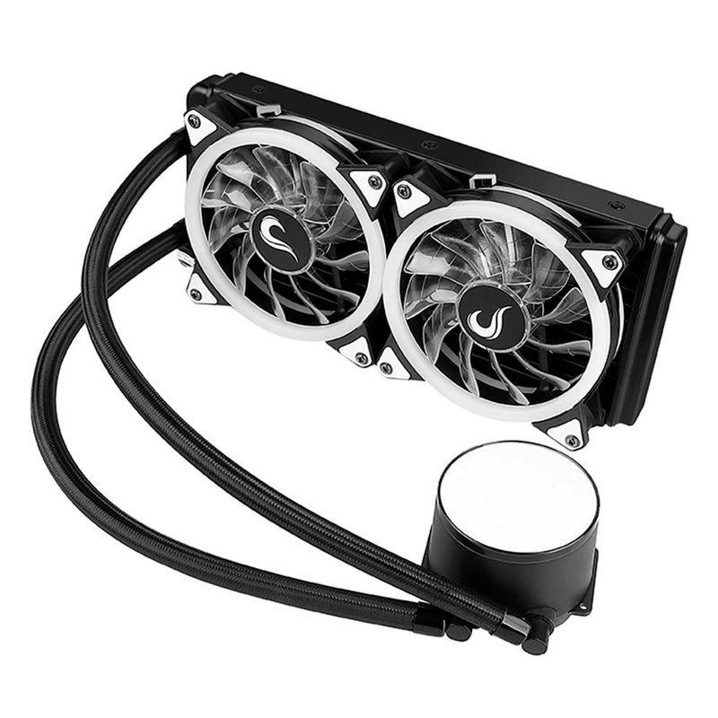 Water Cooler Gamer Rise Mode, ARGB, 240mm, RM-WCB-04-ARGB Preto