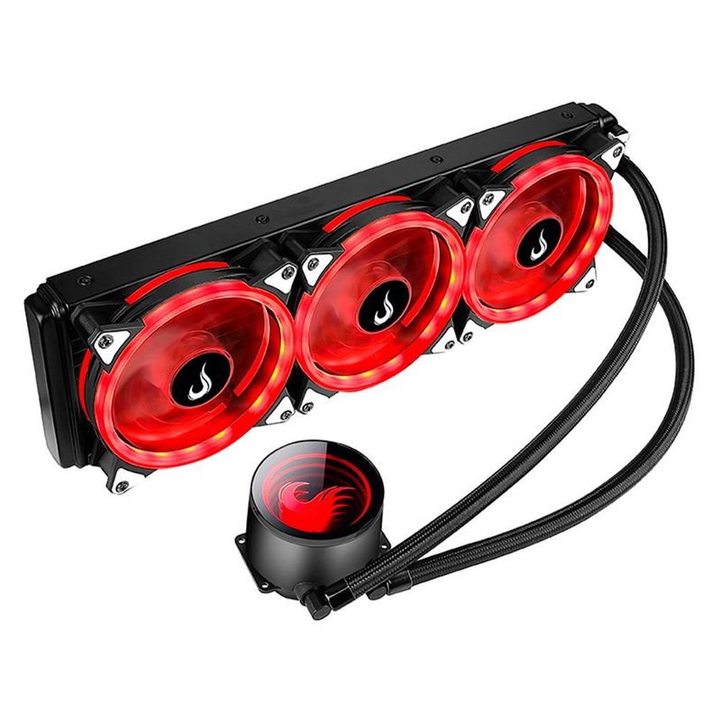 Water Cooler Rise Mode, 360mm, RGB, RM-WCB-03-RGB Preto