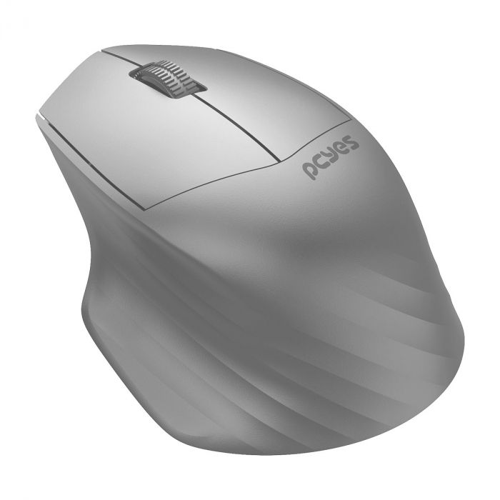 Mouse PCYES Sem Fio Dash Black 1500DPI PMDWMDSCG Cinza