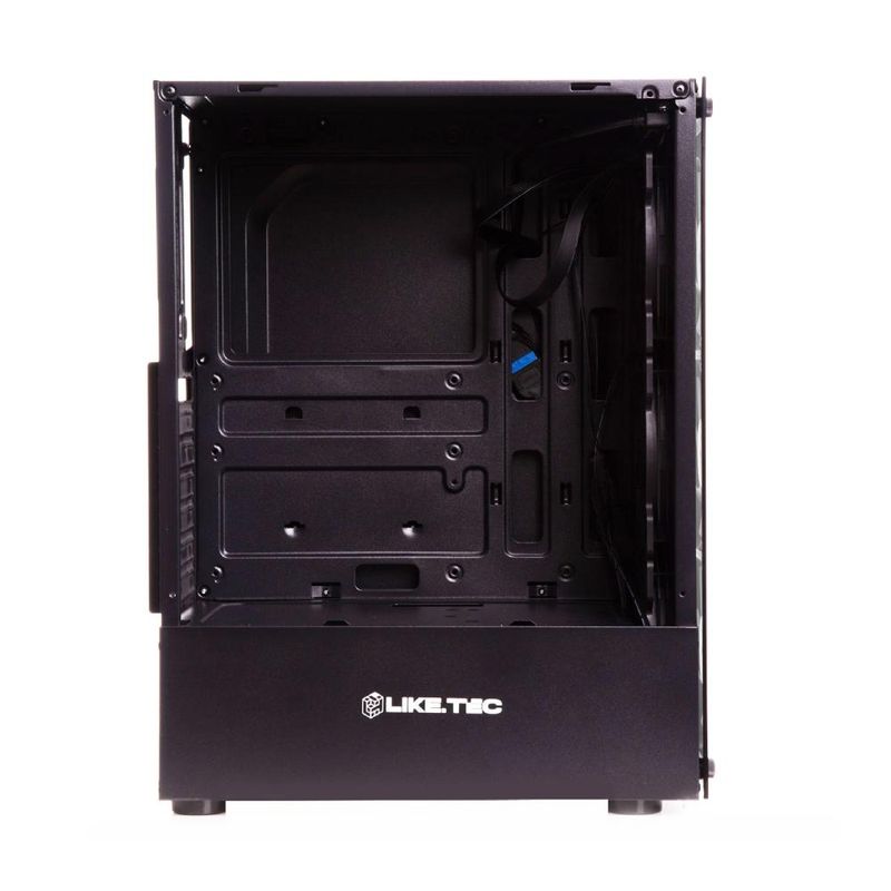 Gabinete Liketec Matrix RGB, Frente e Lateral em Vidro, 4 Fans